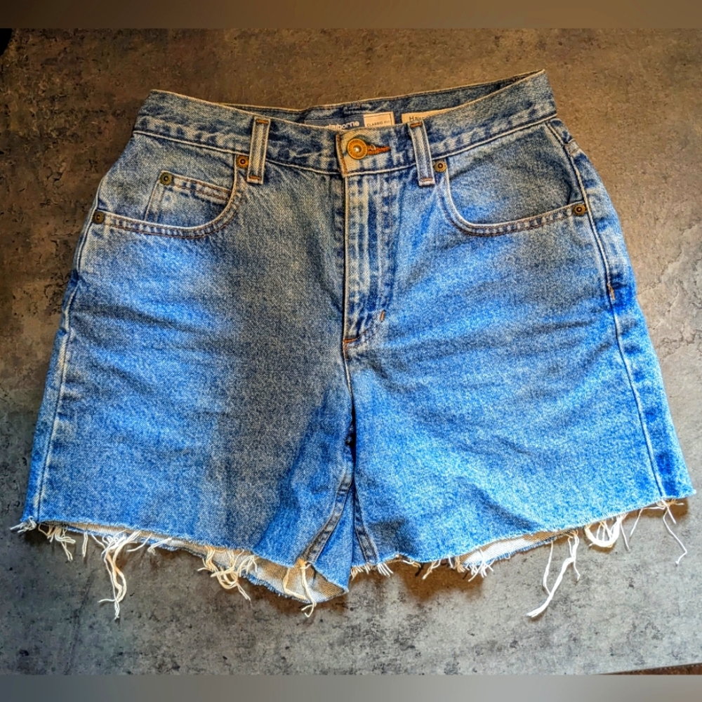 Vintage Liz Claiborne cutoff denim shorts
